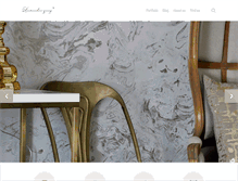 Tablet Screenshot of lavendergrey.com